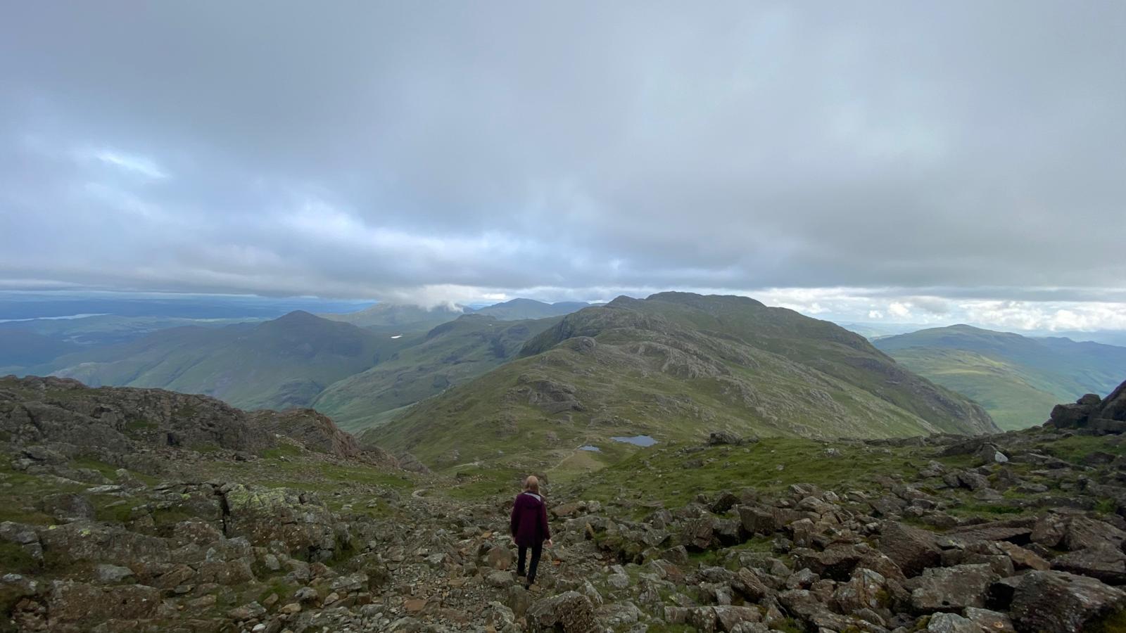 Hiking Scafell Pike, Esk Pike and Bow Fell | Lake District National Park